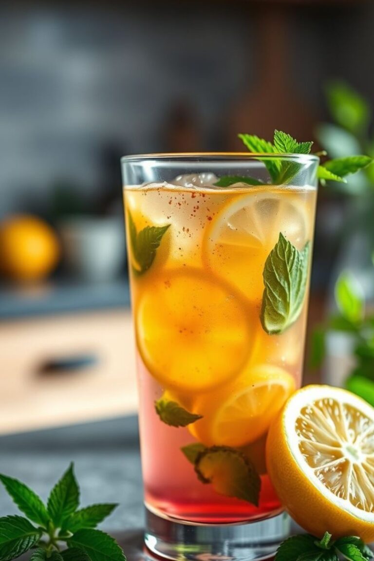 zepbound recipe for weight loss in a glass with lemon and cayenne