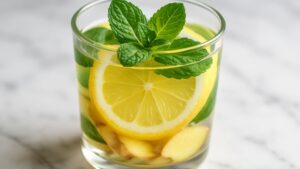 lemon ginger easy detox drinks for weight loss and body cleanse