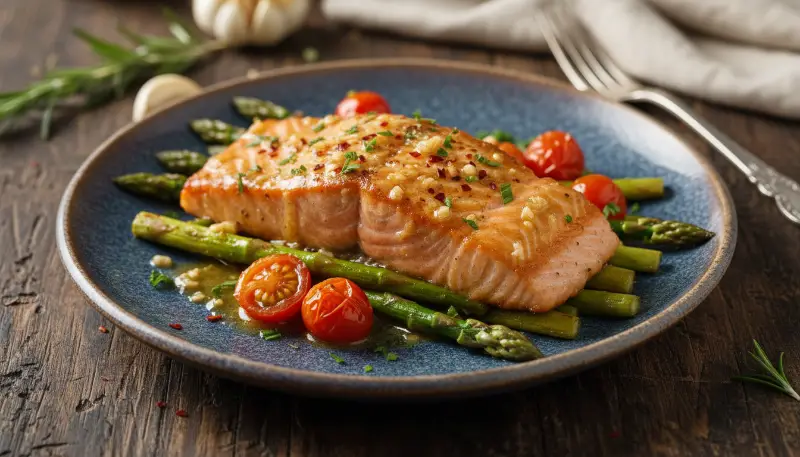 Garlic Butter Salmon featured-hero