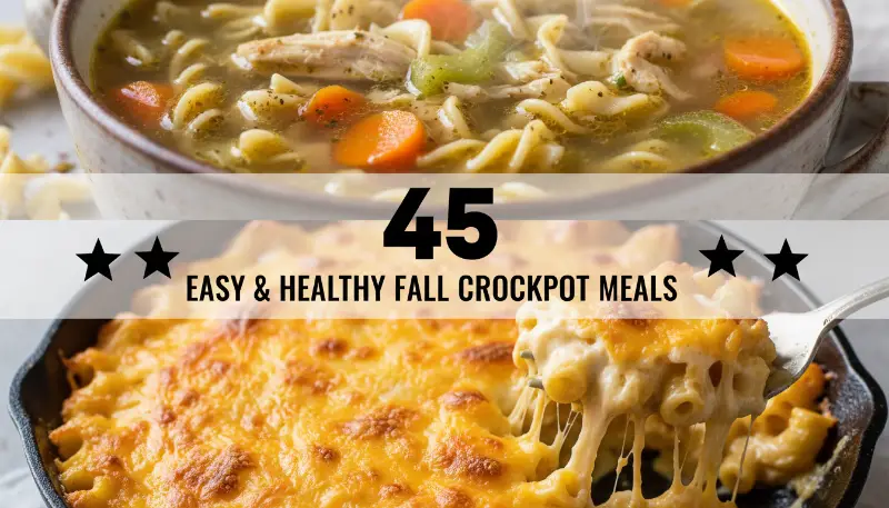 45 Easy & Healthy Fall Crockpot Meals idea 3