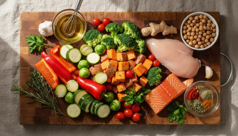 Air Fryer Healthy Recipes ingredients