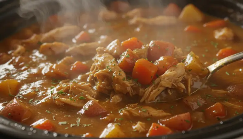 Cheap 5 Ingredient Crockpot Dinners For a Family close up details