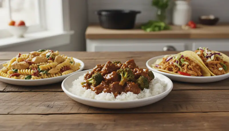 Cheap 5 Ingredient Crockpot Dinners For a Family featured-hero