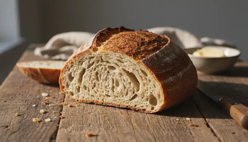 Crispy Sourdough Bread featured-hero