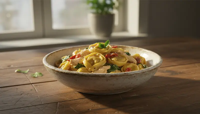 CrockPot Chicken Tortellini featured-hero