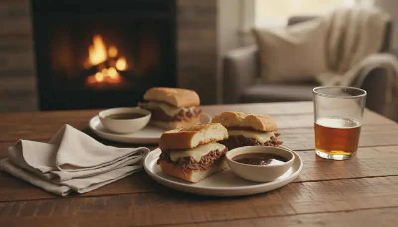 Crockpot French Dip ingredients