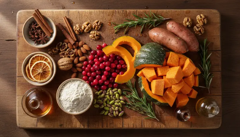 Gluten-Free Holiday Desserts ingredients