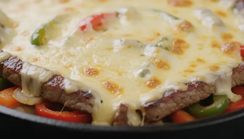 Queso Steak Fajita Skillet ingredients