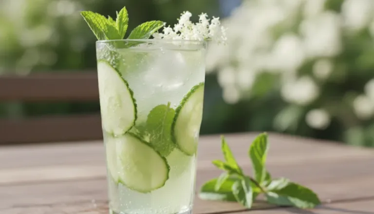 Cucumber Mint Elderflower Mocktail: The Ultimate Botanical Refreshment Guide