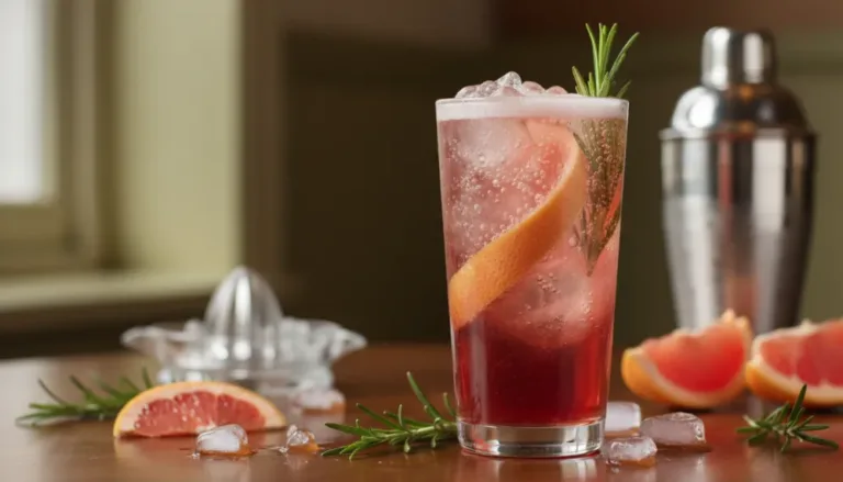 Rosemary Grapefruit Fizz: The Ultimate Guide to Botanical Mocktails