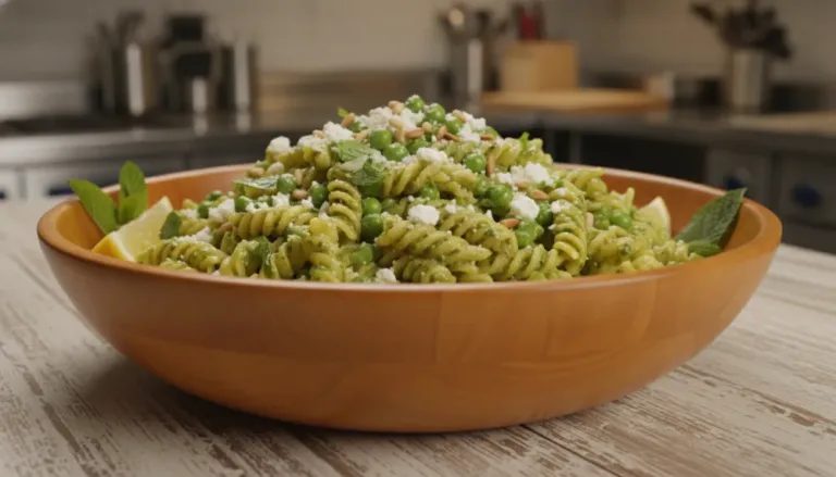 The Ultimate Pea and Mint Pasta Salad Recipe: Fresh, Zesty, and Gourmet